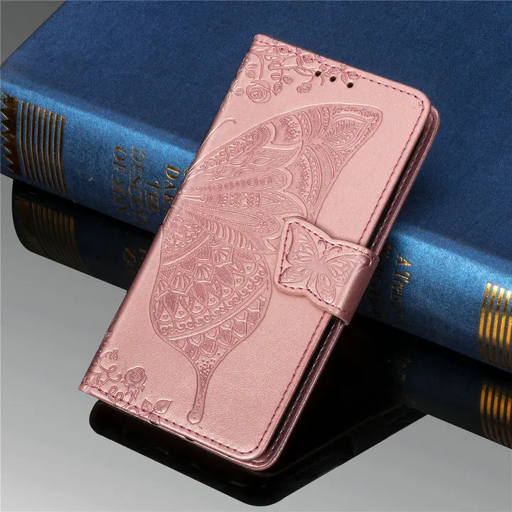 2024 Butterfly Luxury Leather Wallet Case With Card Holder For Samsung Galaxy Note20 Series