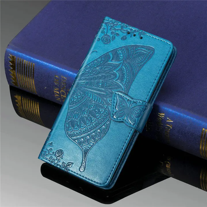 2024 Butterfly Luxury Leather Wallet Case With Card Holder For Samsung Galaxy Note20 Series