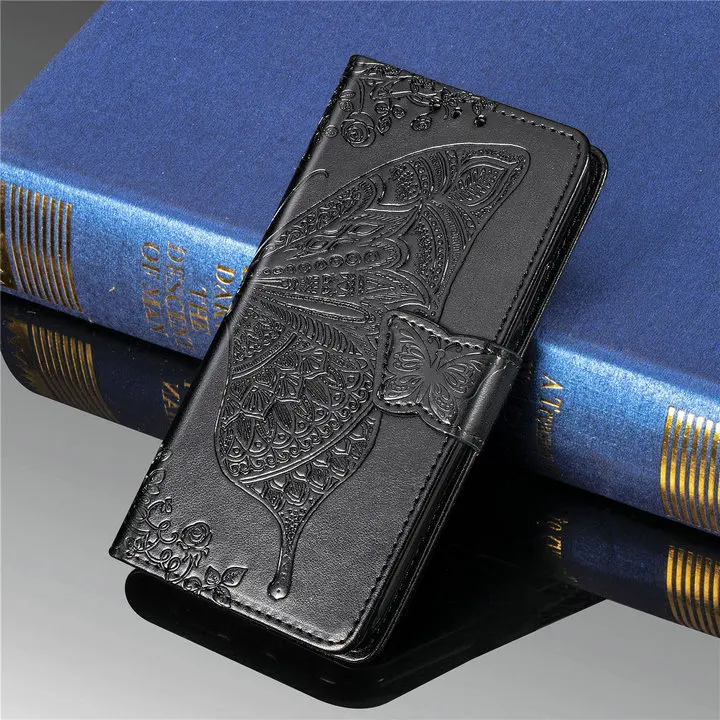 2024 Butterfly Luxury Leather Wallet Case With Card Holder For Samsung Galaxy Note20 Series
