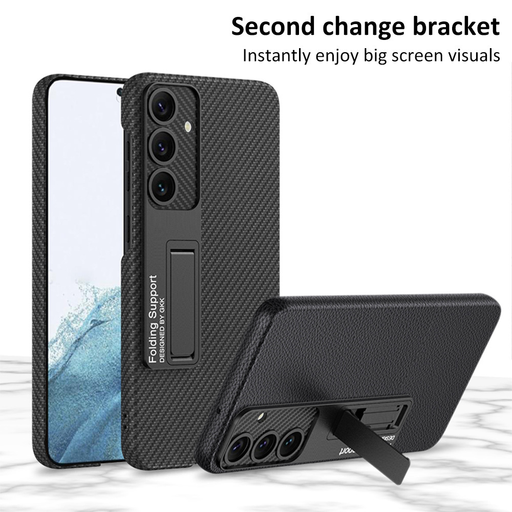 Ultra-Thin Anti-knock Pen Holder Plastic Matte Case for Samsung Galaxy S23FE