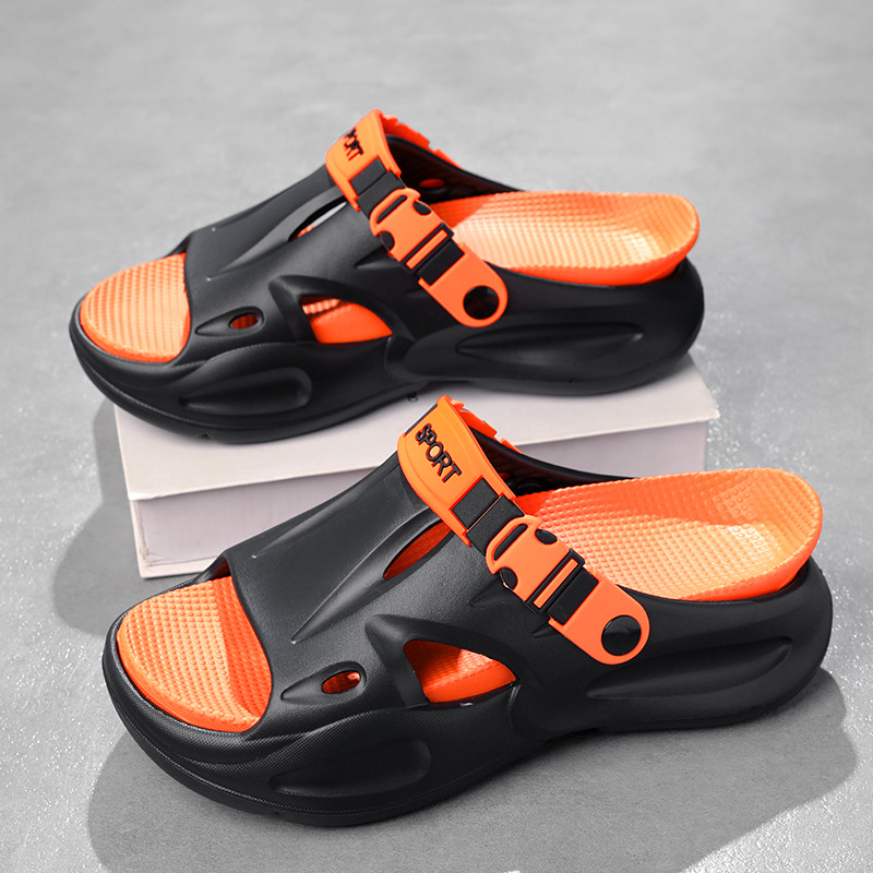 Men's Outdoor Sports Anti-slip Dual-purpose Sandal Slippers