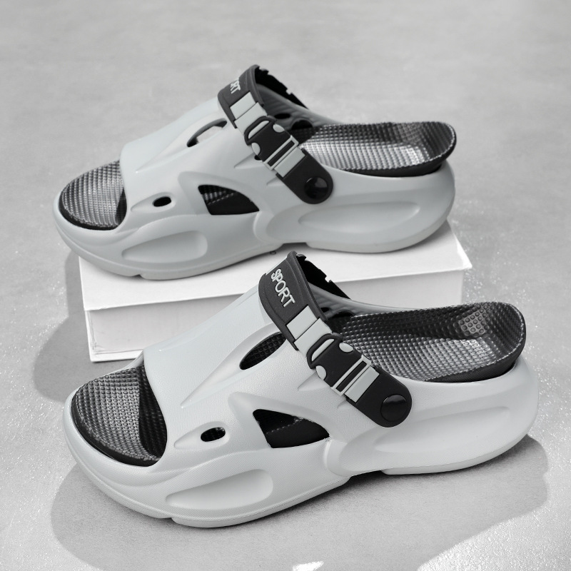 Men's Outdoor Sports Anti-slip Dual-purpose Sandal Slippers