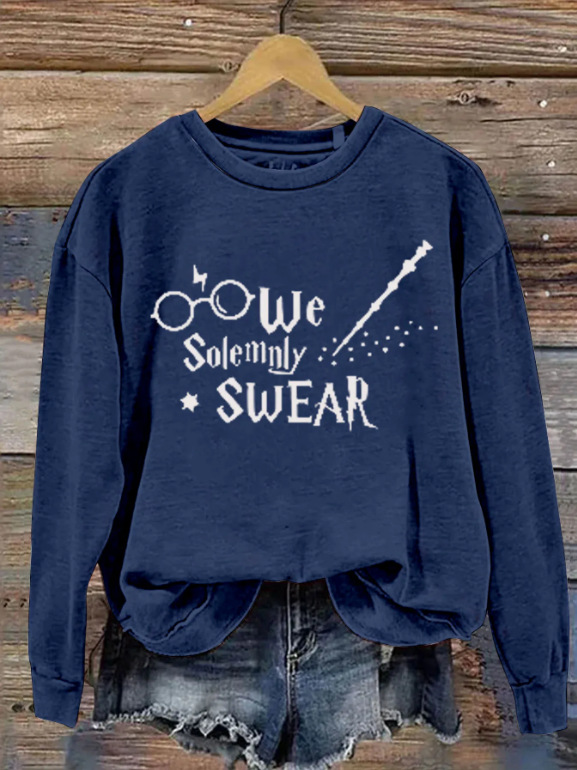 2024 autumn new 230MQ spring and autumn European and American women's sweatshirt hoodless sweatshirt 3D printing women's hoodless