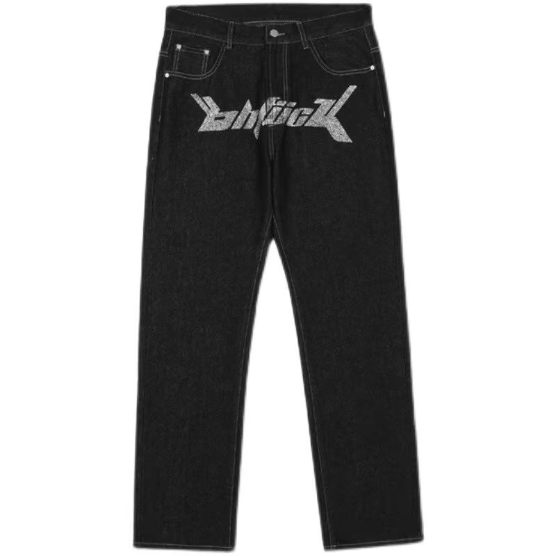 Fashion $ Printed Loose Casual Jeans VABORY