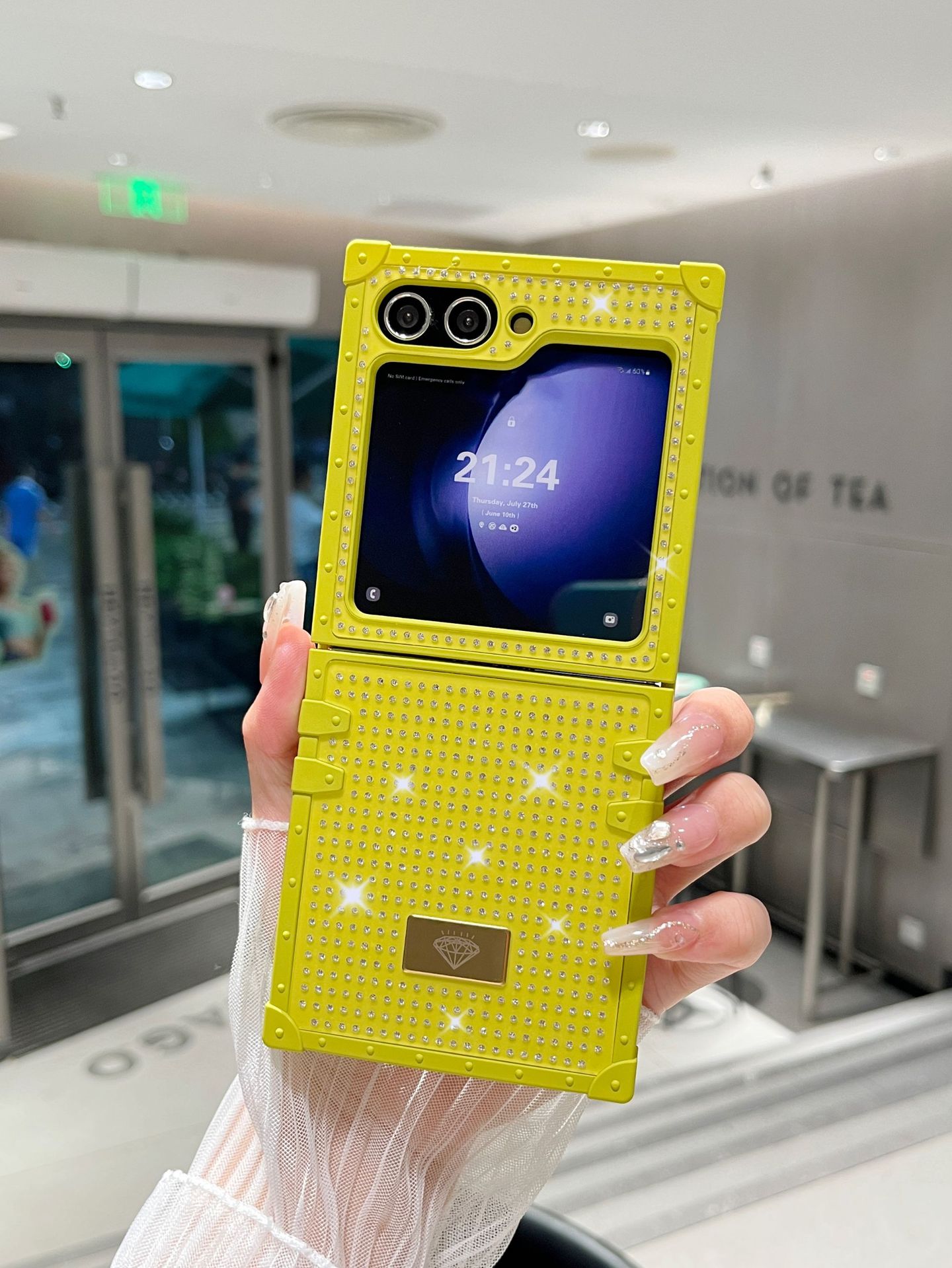 Luxury Diamond Case For Samsung Galaxy Z Flip Series