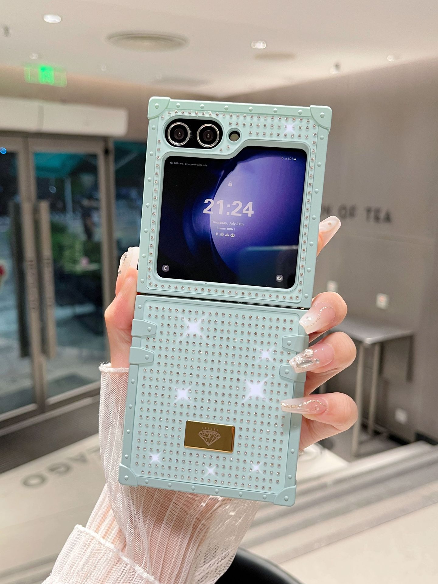 Luxury Diamond Case For Samsung Galaxy Z Flip Series