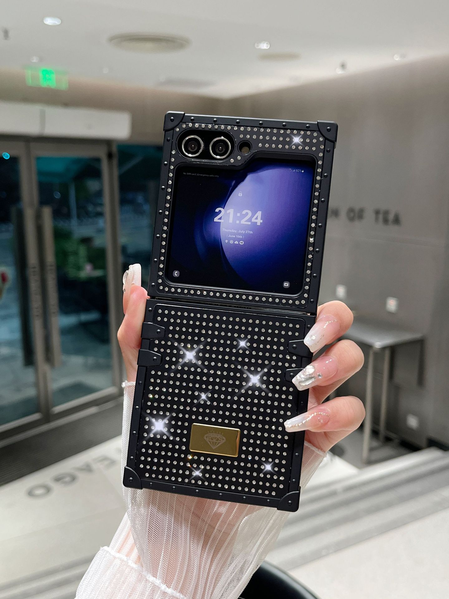 Luxury Diamond Case For Samsung Galaxy Z Flip Series