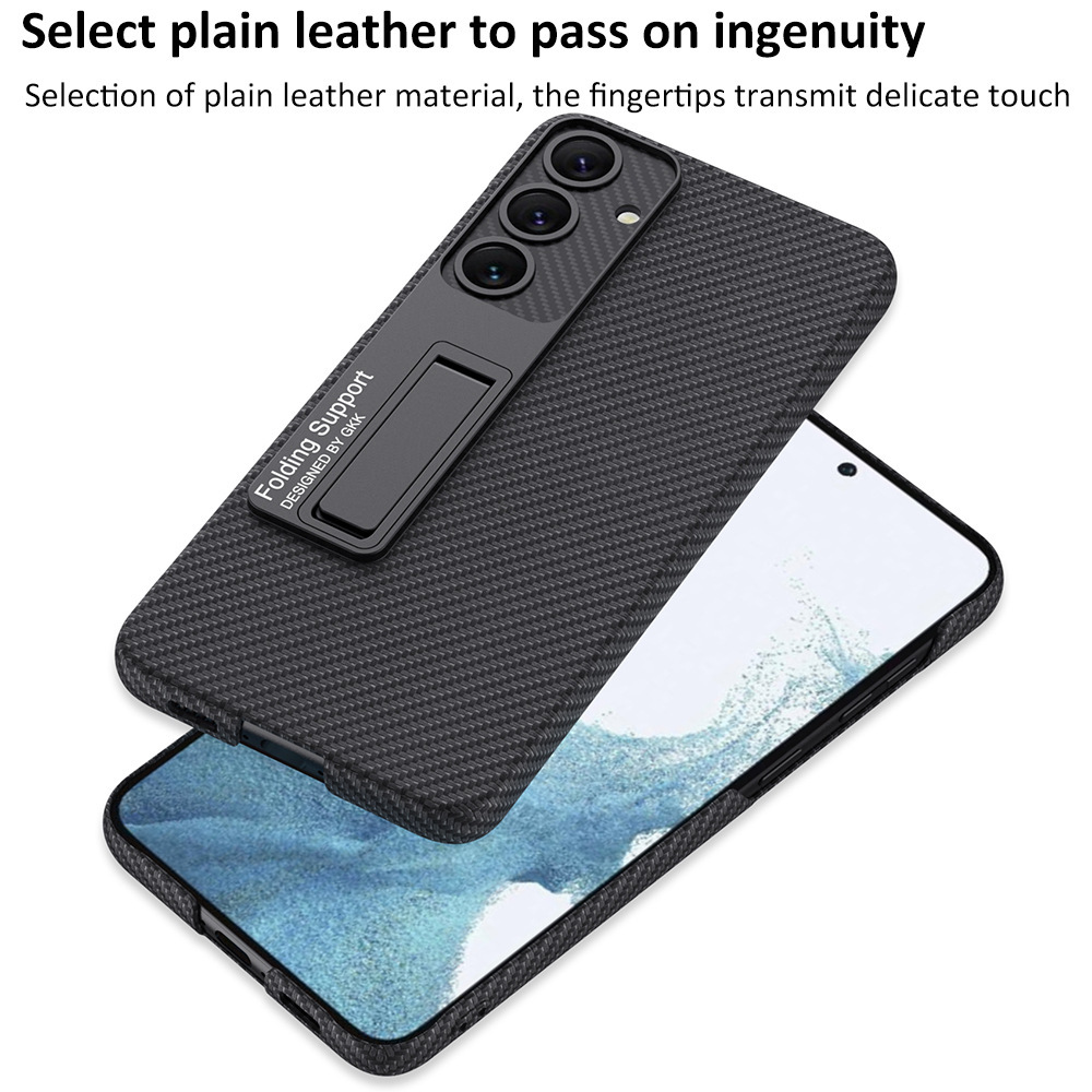 Ultra-Thin Anti-knock Pen Holder Plastic Matte Case for Samsung Galaxy S23FE