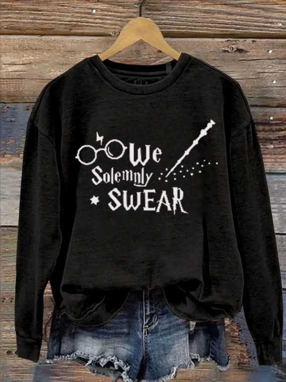 2024 autumn new 230MQ spring and autumn European and American women's sweatshirt hoodless sweatshirt 3D printing women's hoodless