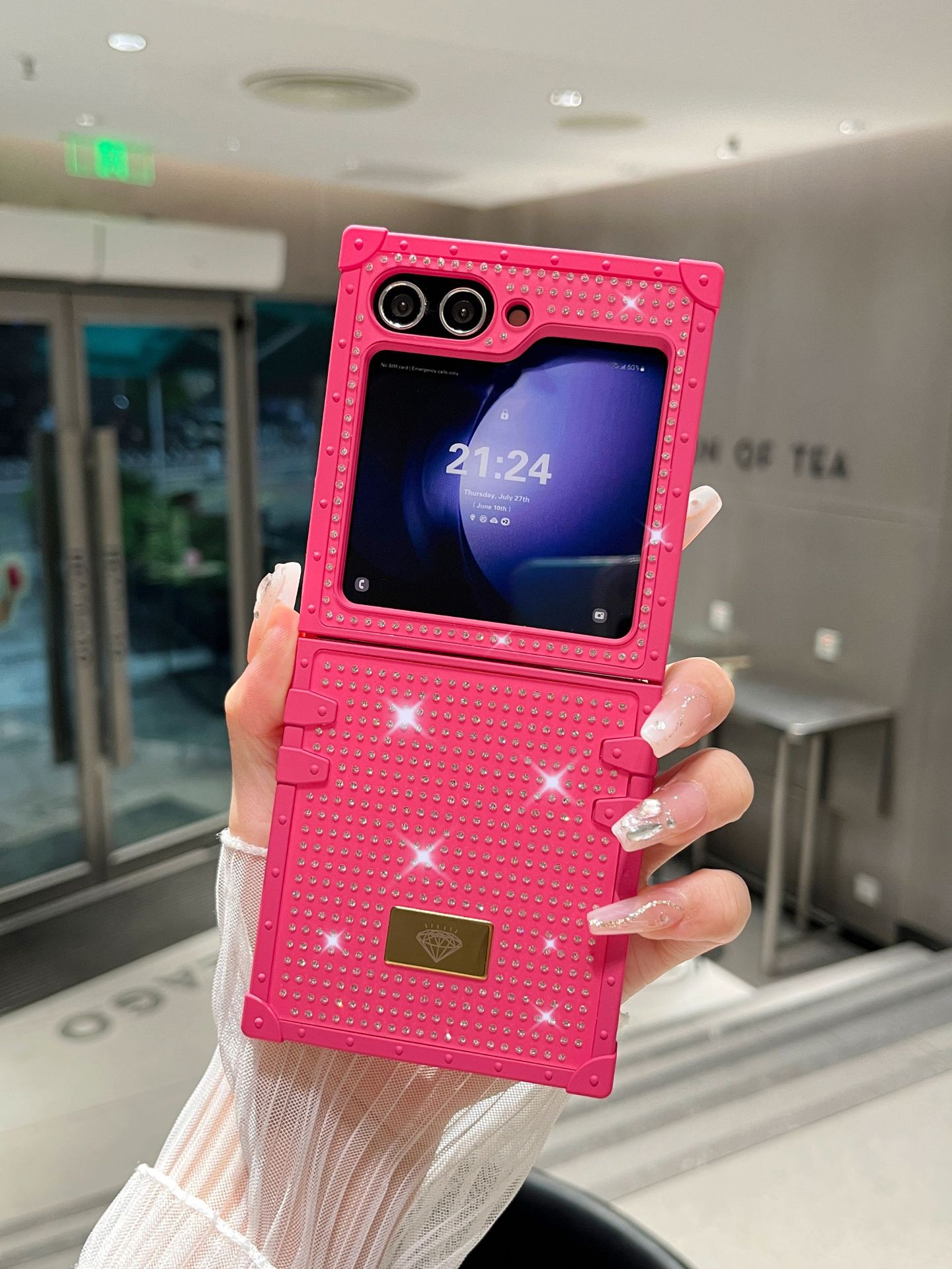 Luxury Diamond Case For Samsung Galaxy Z Flip Series