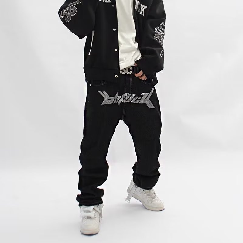 Fashion $ Printed Loose Casual Jeans VABORY