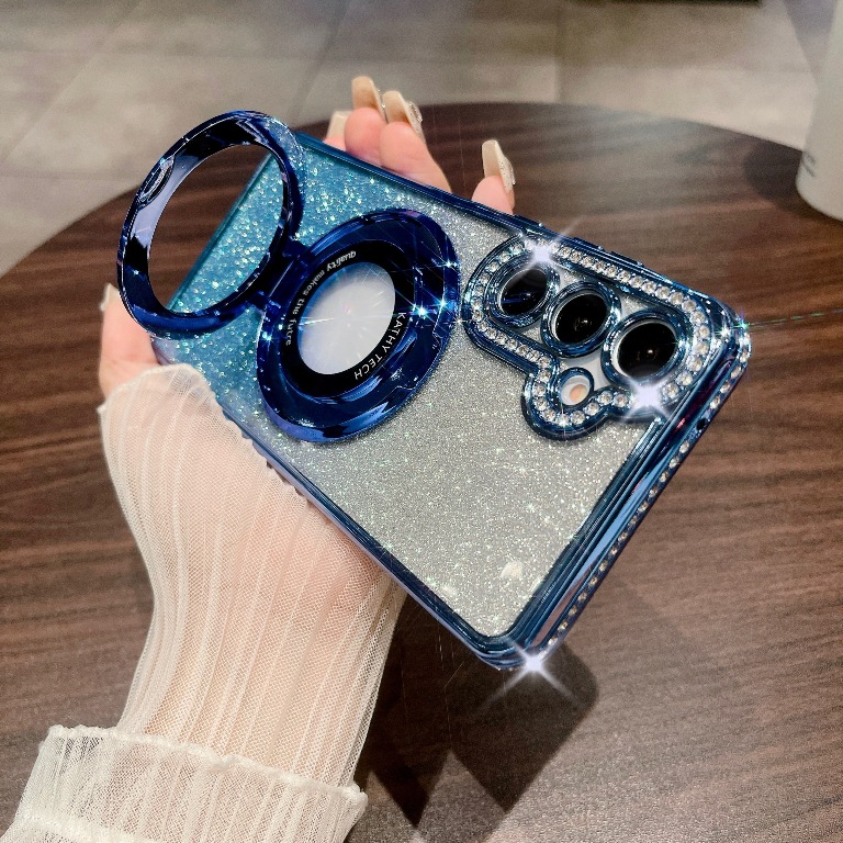  Luxury Gradient litter Magnetic Ring Stand Case For Samsung Galaxy A15/A25/A35/A55