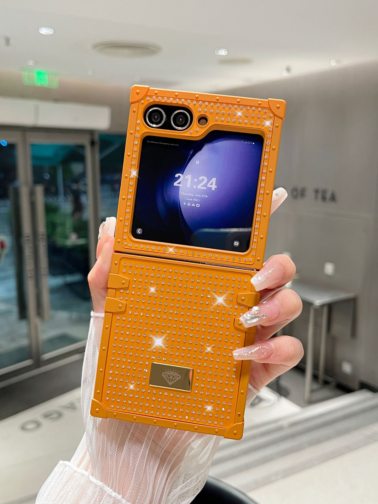 Luxury Diamond Case For Samsung Galaxy Z Flip Series