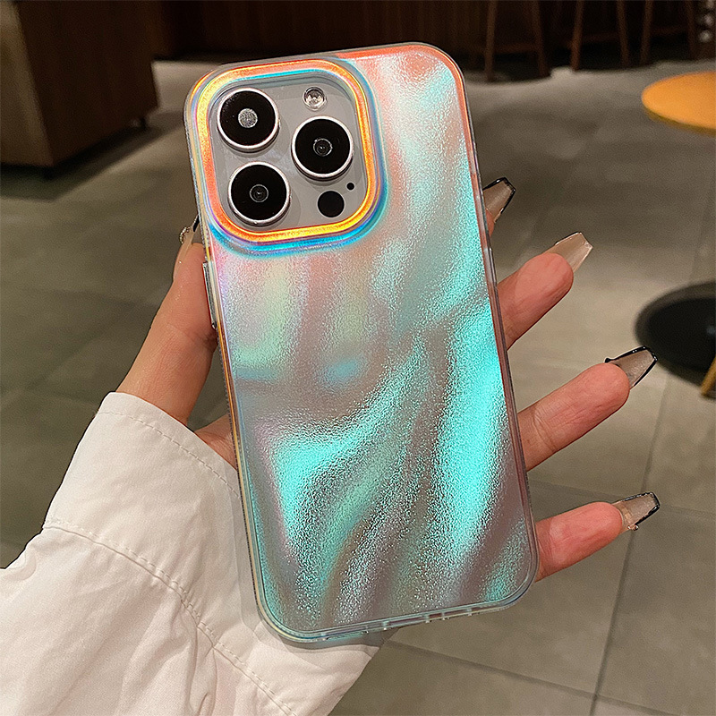 Luxury Aurora Colorful Glitter Case for iPhone Series