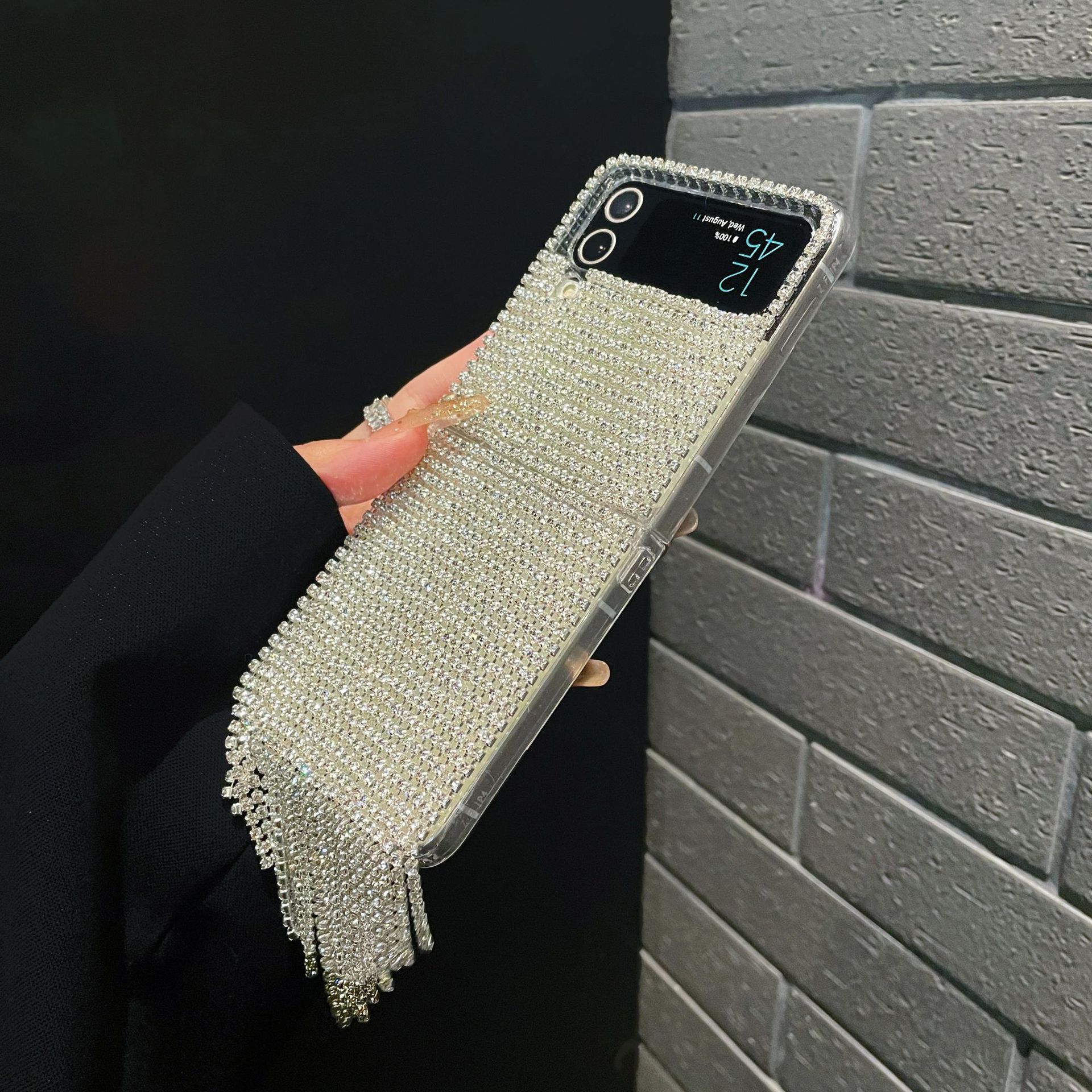 Bling Diamond Tassel Case for Samsung Galaxy Z Flip6 Z Flip 5 4 3 