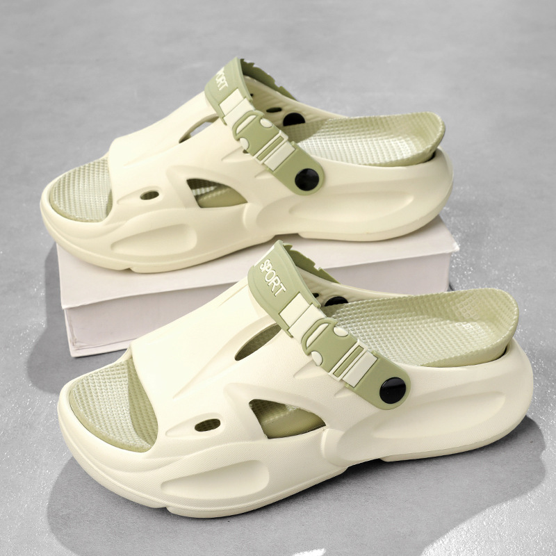 Men's Outdoor Sports Anti-slip Dual-purpose Sandal Slippers