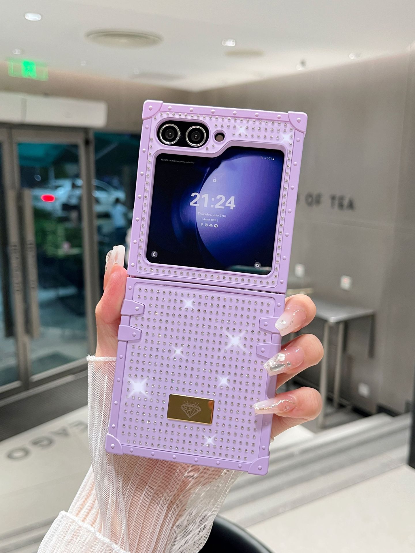 Luxury Diamond Case For Samsung Galaxy Z Flip Series