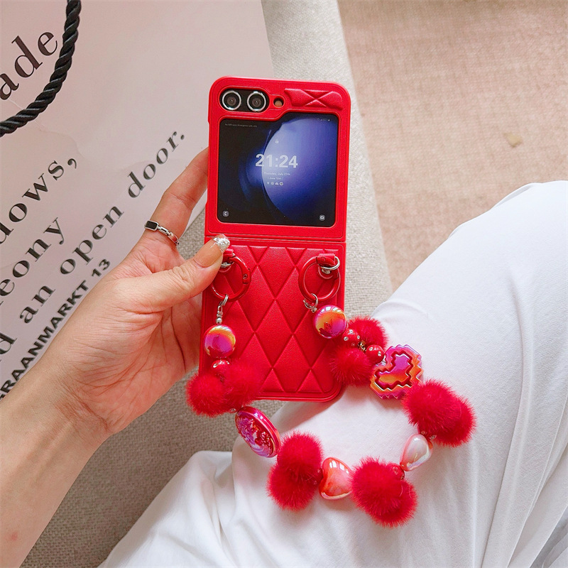 Leather Crossboby Phone Case for Samsung Galaxy Z Flip 6/5/4/3