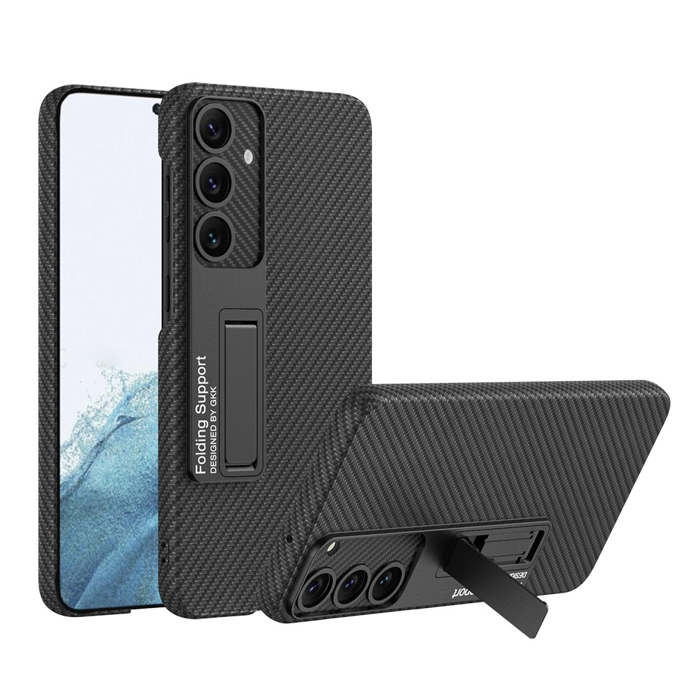 Ultra-Thin Anti-knock Pen Holder Plastic Matte Case for Samsung Galaxy S23FE
