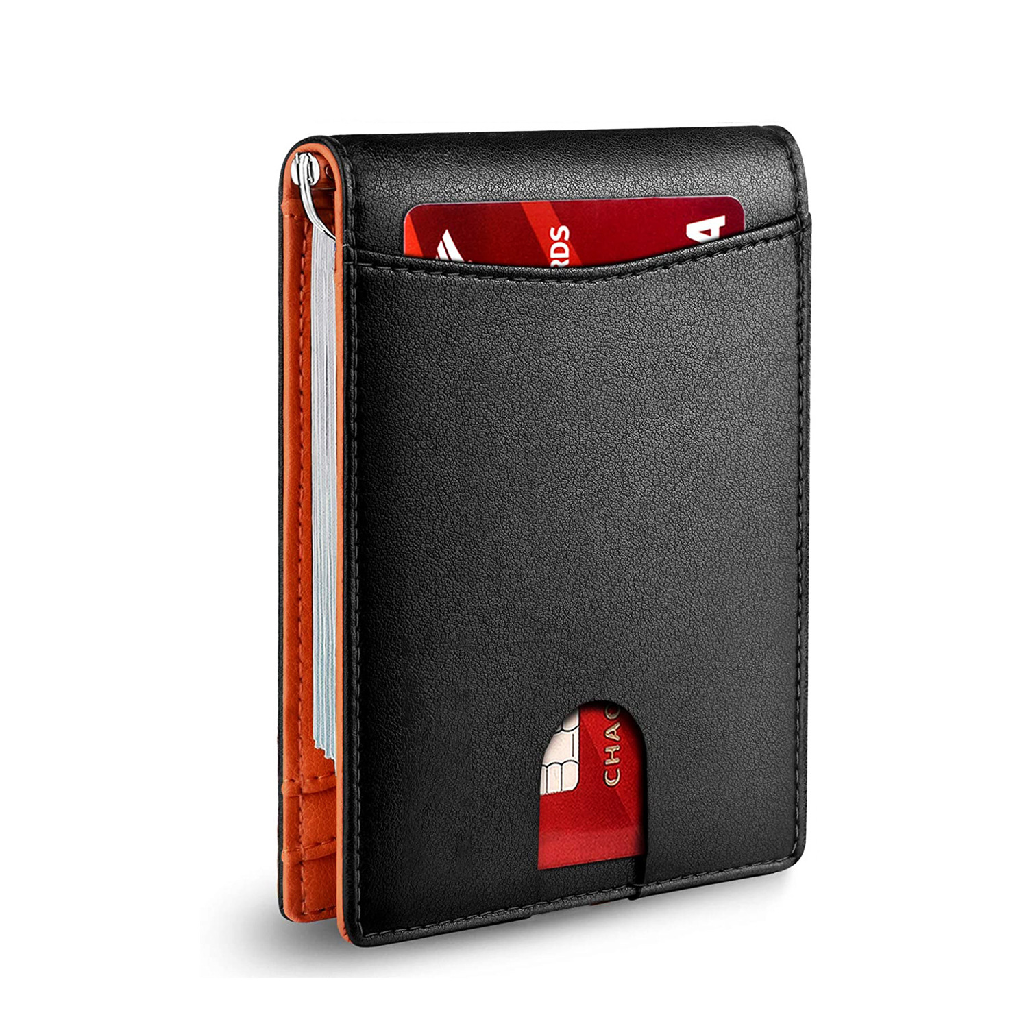 🔥Mens Slim Wallet RFID Blocking🔥