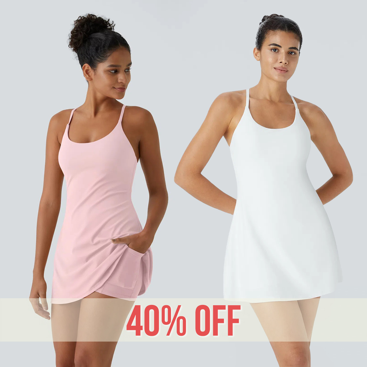 Backless Active Dress-Easy Peezy Edition