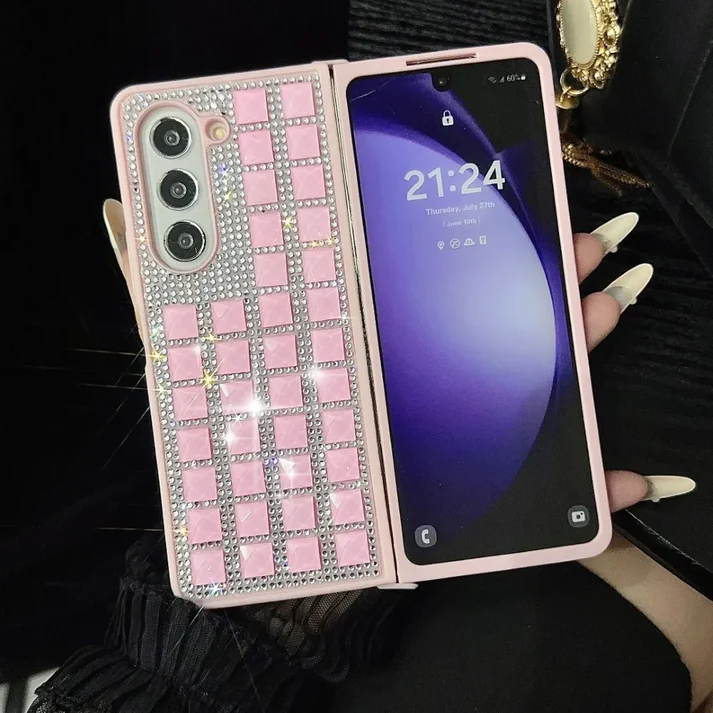 Luxury Bling Glitter Folding Case For Galaxy Z Fold Series