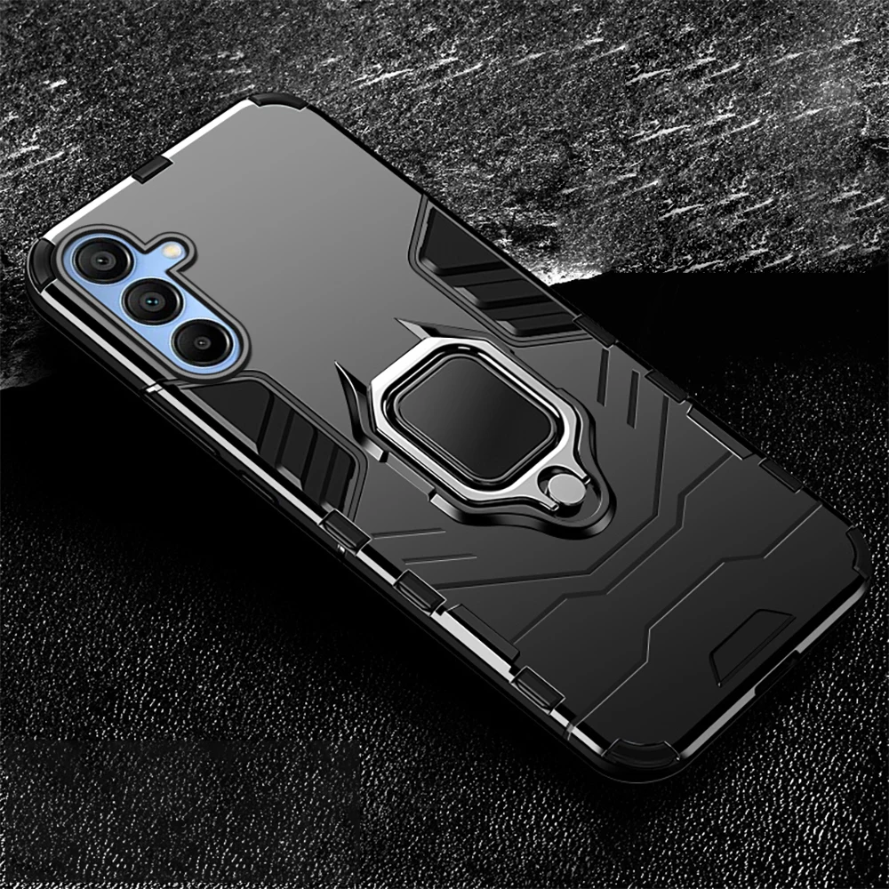 Shockproof Armor Case With Magnetic Ring Holder For Samsung Galaxy A55 A35 A25 A15 
