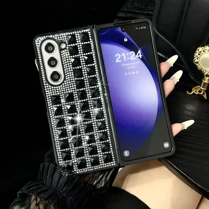 Luxury Bling Glitter Folding Case For Galaxy Z Fold Series