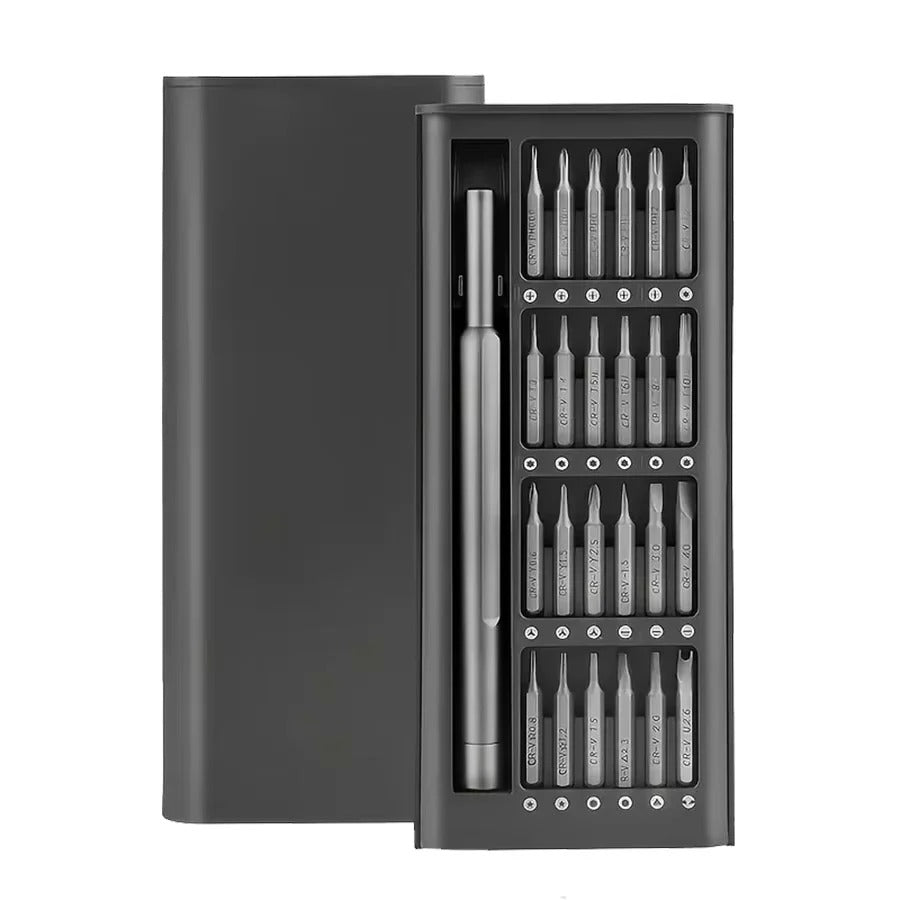 24 in 1 Screwdriver Set Precision Magnetic Driver Bits Mini Tool Case Detachable for Smart Home PC Computer Phone Repair