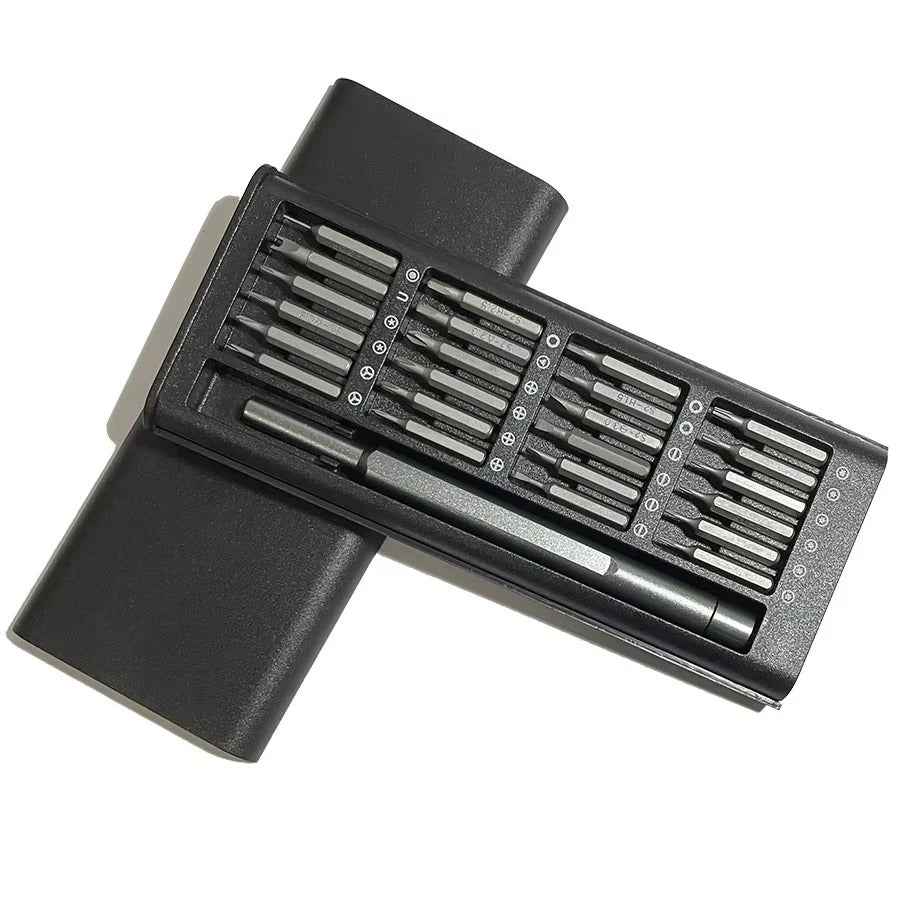 24 in 1 Screwdriver Set Precision Magnetic Driver Bits Mini Tool Case Detachable for Smart Home PC Computer Phone Repair