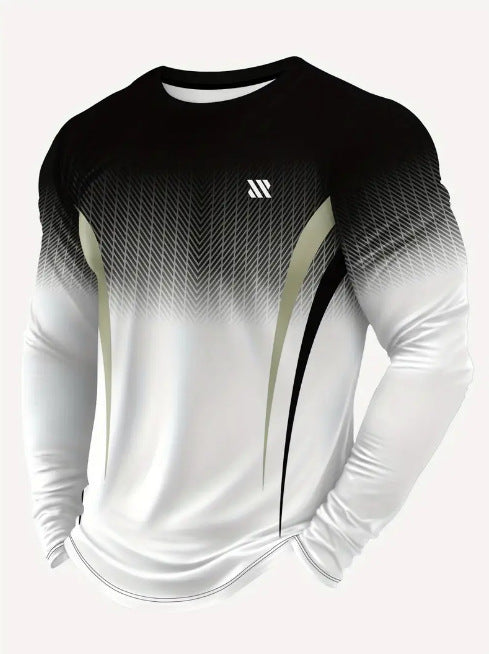 Men's Long Sleeve Gym Training Shirt