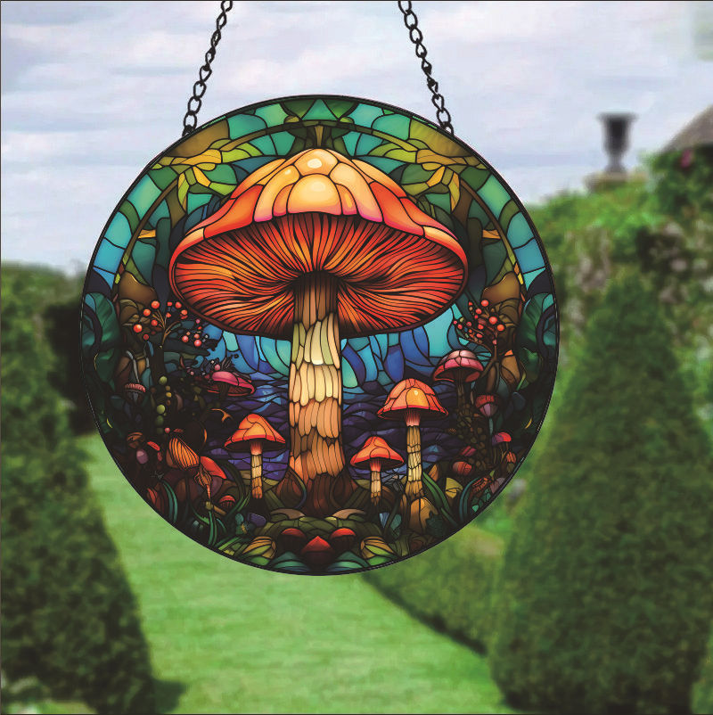 Butterfly Stained Window Hangings