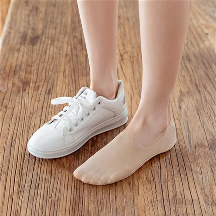 ✨Ultra Thin Liner Socks Non Slip ComBed Cotton No Show Socks