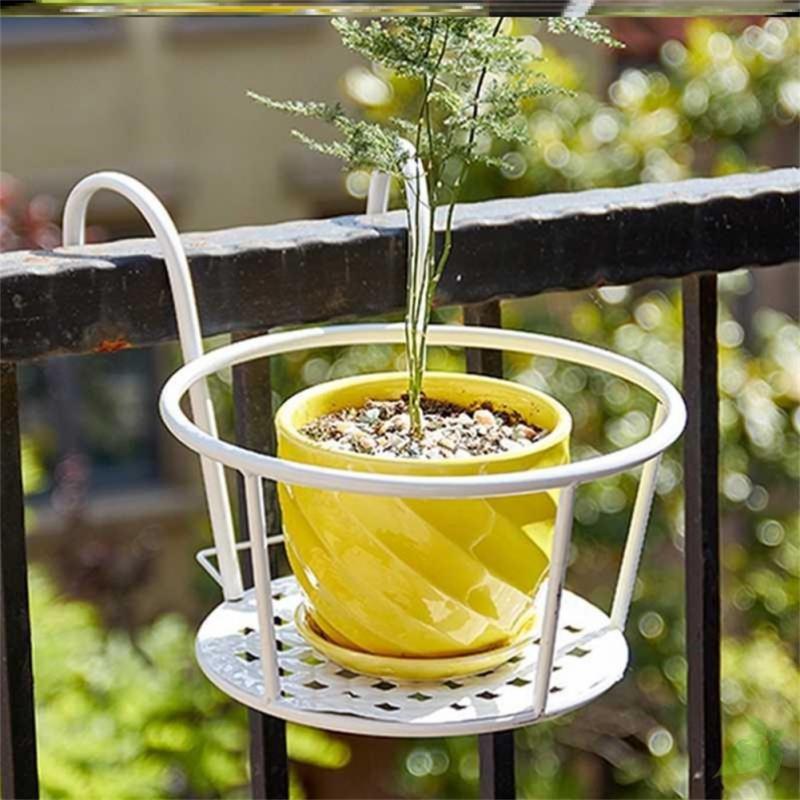 🔥Hot Sales🔥-Balcony Hanging Plant Racks Round Flower -BUY 3 FREE SHIPPING