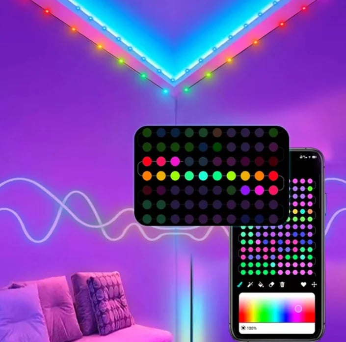 LAST DAY 70% OFF 2023 Equivalenh Outdoor Waterproof WiFi Bluetooth Smart Led Strip Light - equivalenh