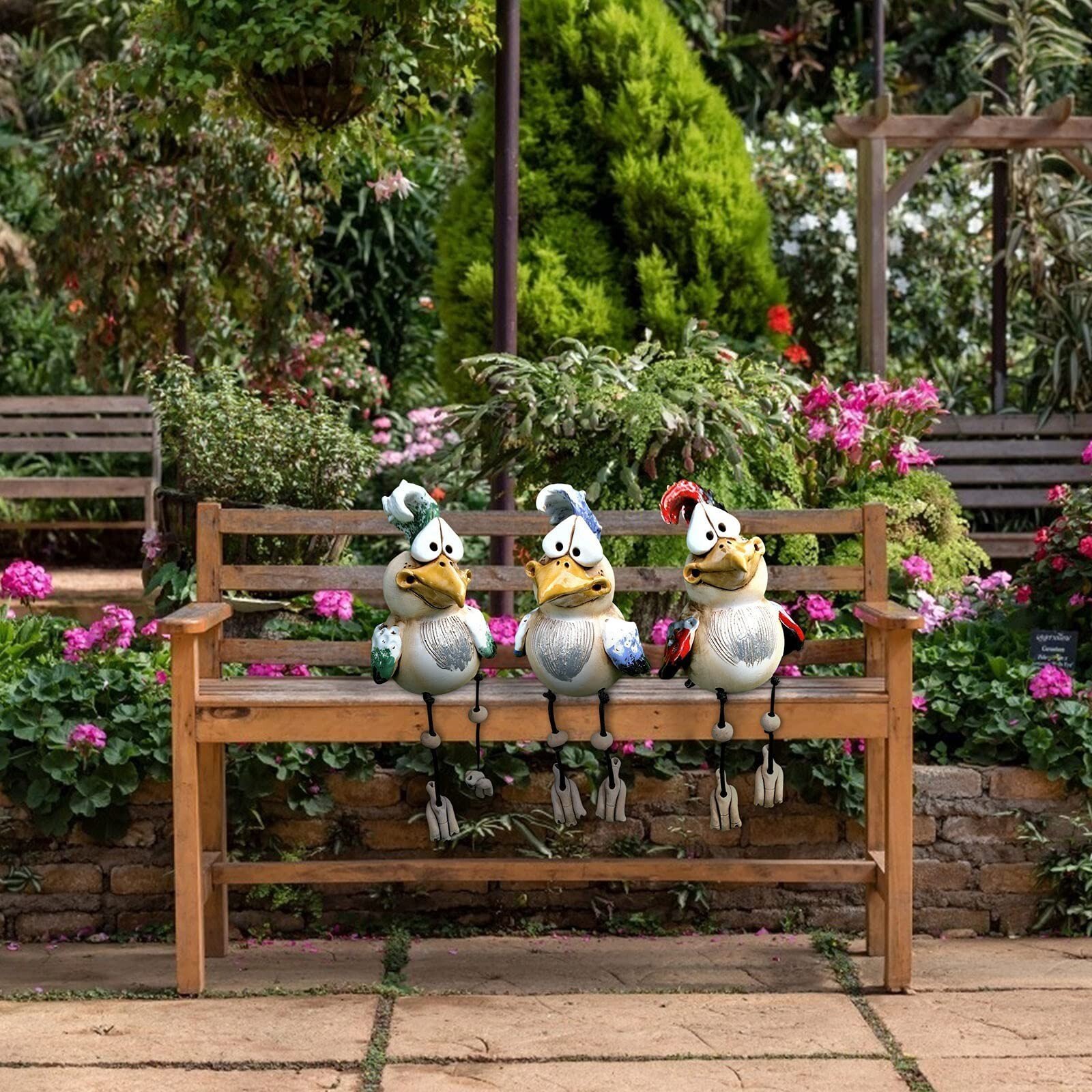 Garden Dumb Chicken Decoration
