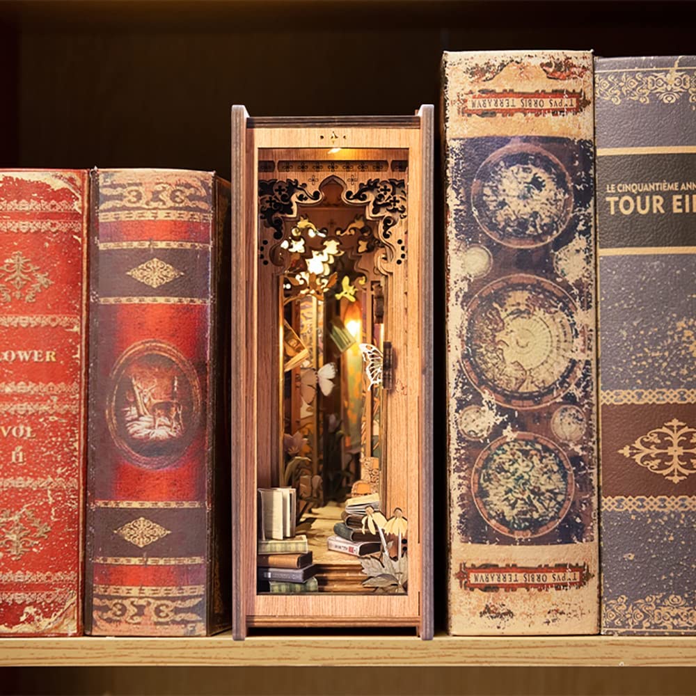 Book Nooks DIY 3D Wooden Puzzle - DIYative