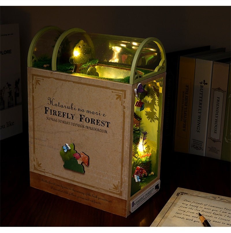Book Nooks DIY 3D Wooden Puzzle - DIYative