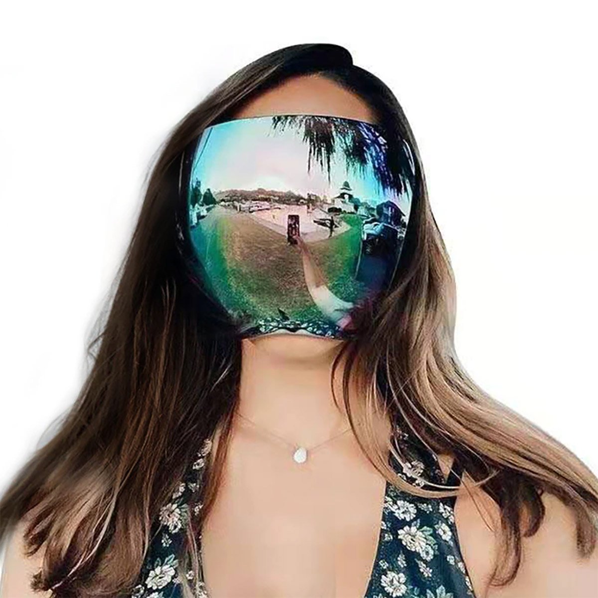 Oversized Full Face Sunglasses