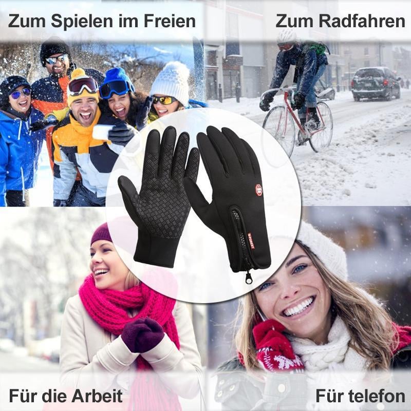2024 New Year Hot SalePremium Warm Windproof Waterproof Touch Screen Gloves Unisex