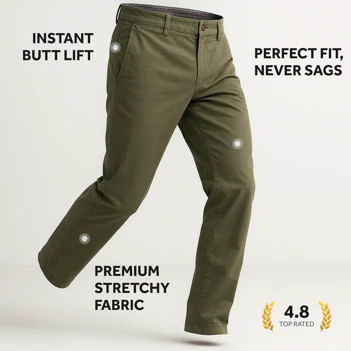 Feel Good Light Khaki Chinos