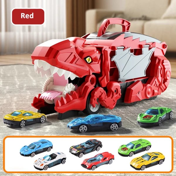 🚗Transport Dinosaur Truck with Foldable Sliding