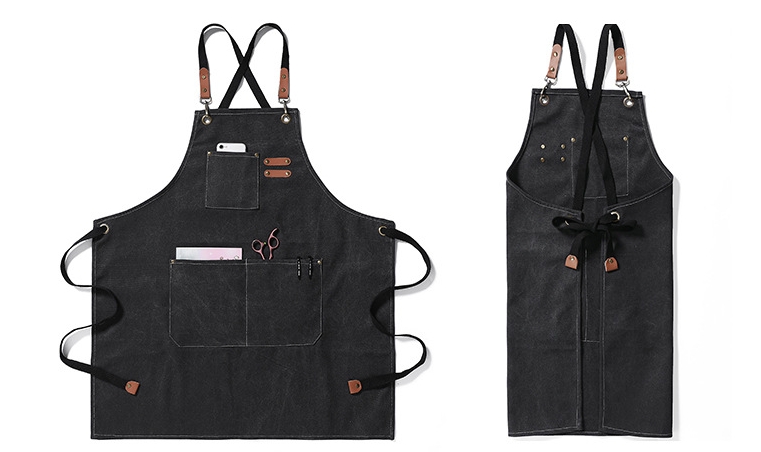 Canvas Cross Back Apron