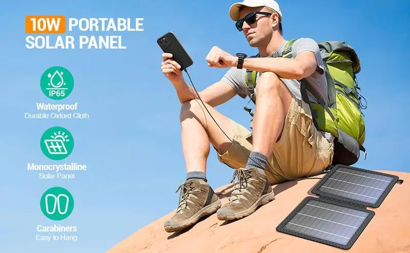 Solar panel Portable Solar Charger💥