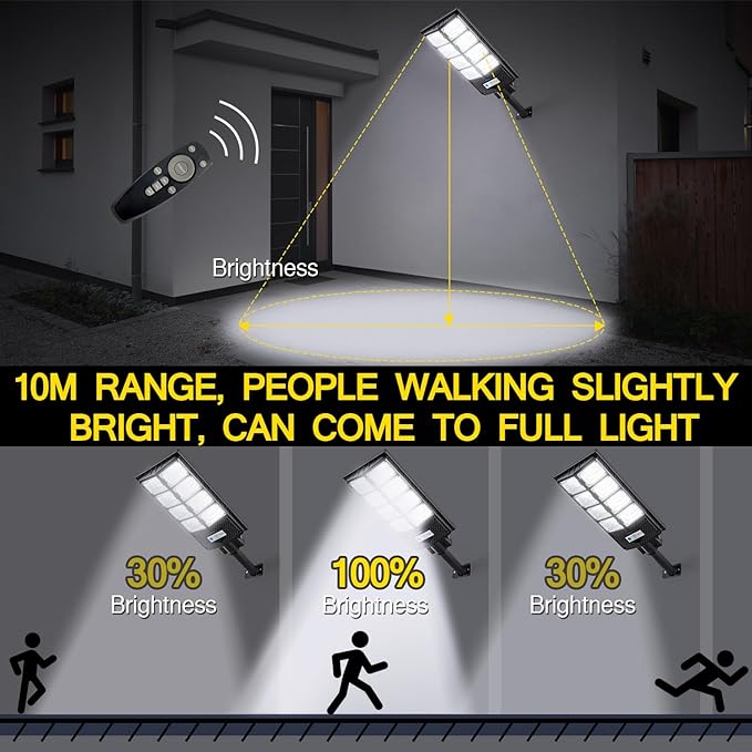 ⏰Spring Sale 50% OFF - Commercial 1000000LM LED Outdoor Dusk to Dawn Solar Road Area Lamp