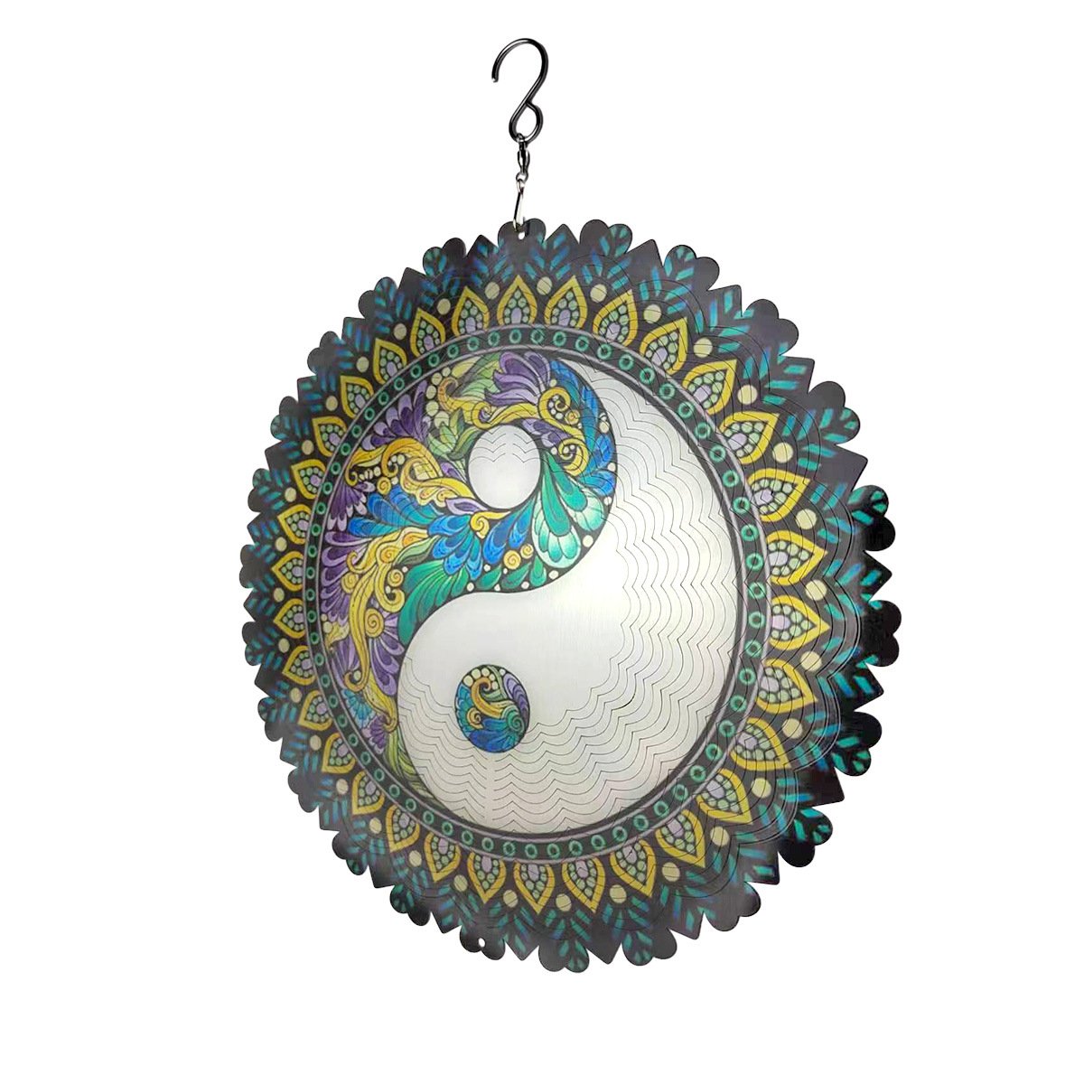 🔥2025 Hot Sales-50% OFF 3D Colorful Wind Spinning Mandala