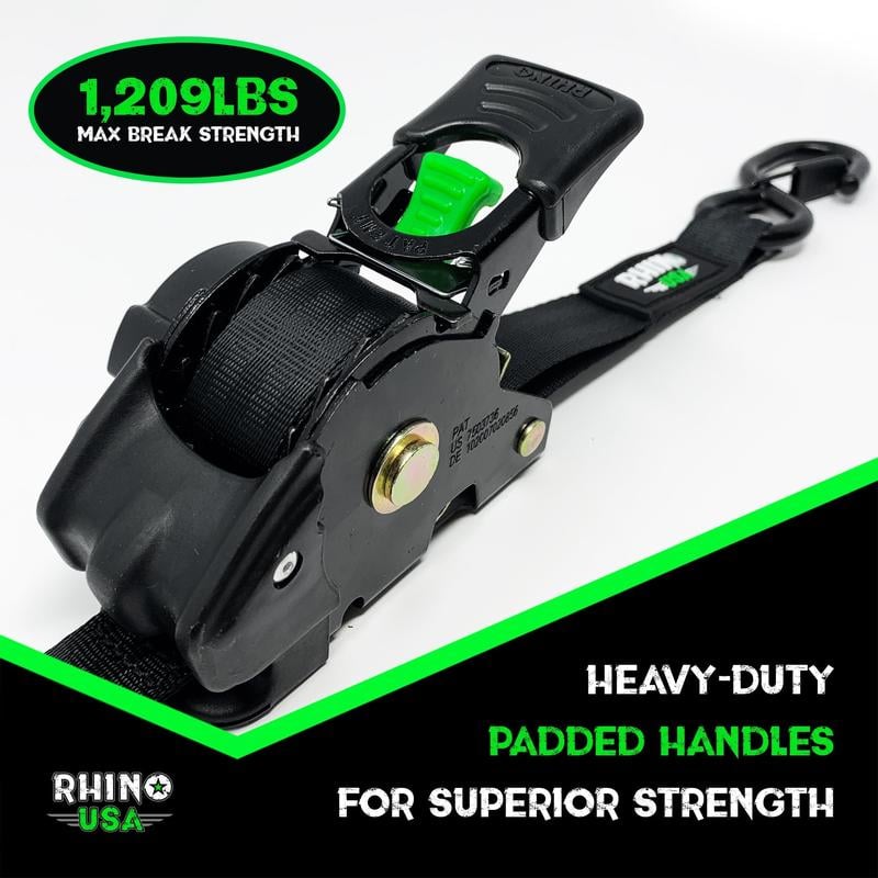 🔥Christmas Promotion 50% OFF--Retractable Ratchet Straps(🎁Perfect Gift)