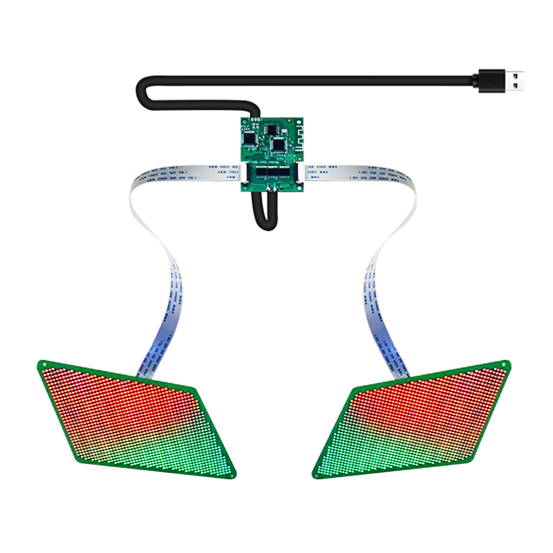 [Exclusive Creation] Dynamic LED big eye lights can be installed on the headlights