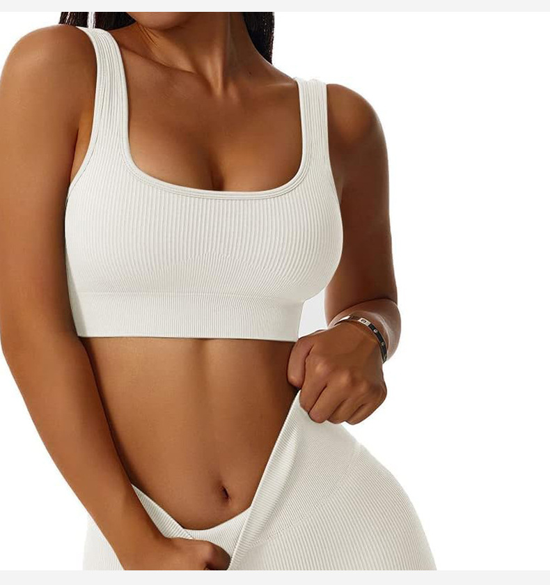 Knit Square Neck Sport Tank