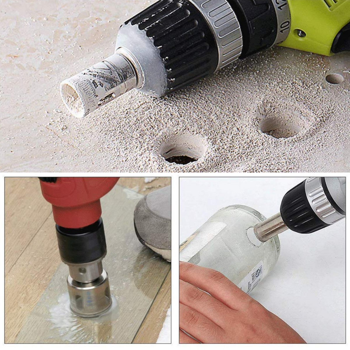 10-piece diamond drill bit set